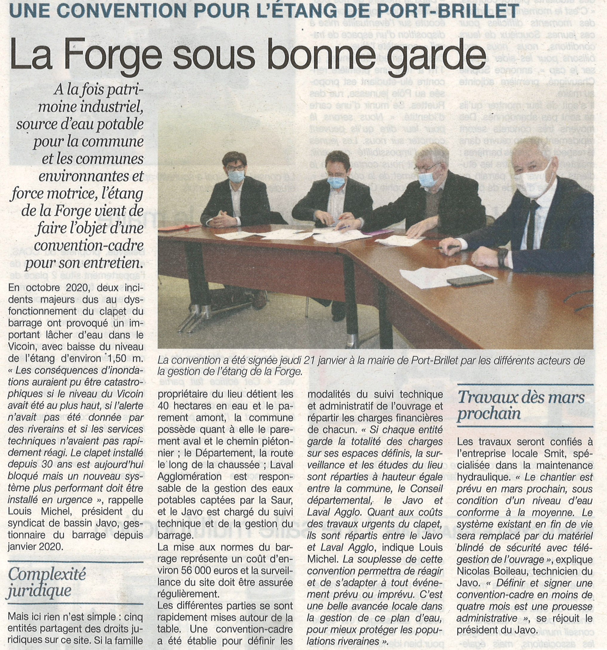 CM du 28/01/2021 - Signature convention cadre